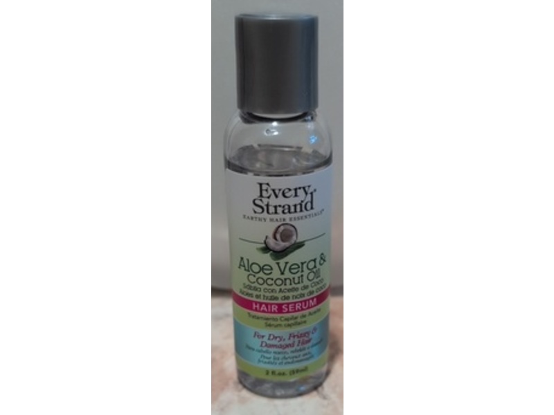 Every Strand Hair Serum, Aloe & Coconut Oil, 2 fl oz/59 mL