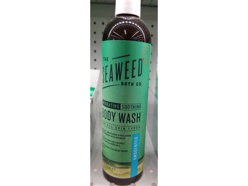 The Seaweed Bath Co Hydrating Soothing Body Wash, Unscented, 12 fl oz/354 mL