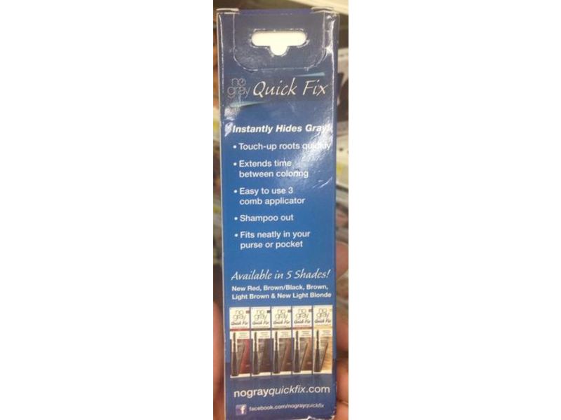 No Gray Quick Fix, 3N Brown/Black, 0.5 fl oz/14.2 mL