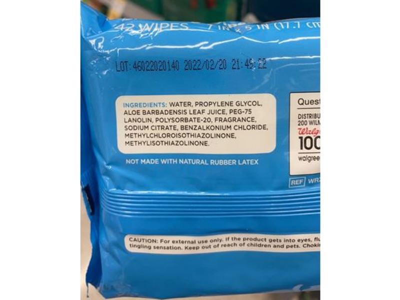 Walgreens Cleansing Wipes, Extra Soft & Thick, Aloe, Scented, 42 Counts