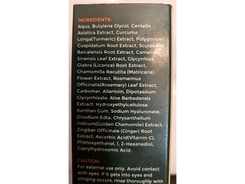 Amvital Turmeric Serum, 1.01 fl oz/30 mL