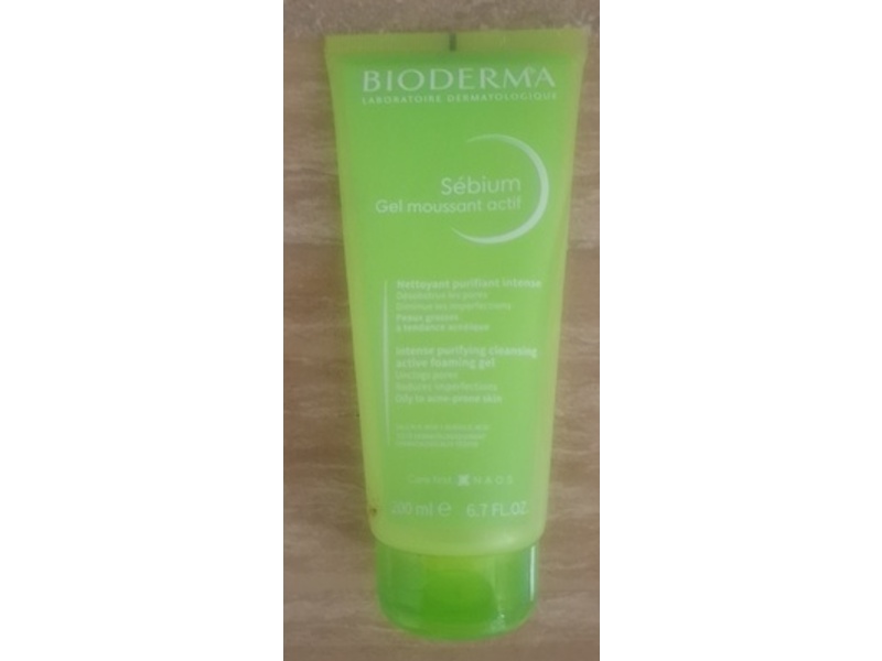 Bioderma Sebium Active Foaming Gel, 6.7 fl oz/200 mL