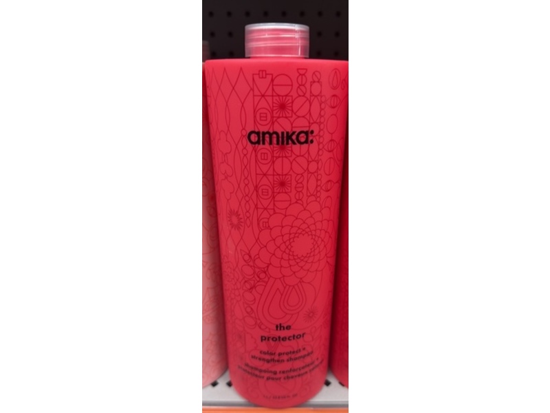 amika: The Protector Color Protect+Strengthen Shampoo, 33.8 fl oz/1 L