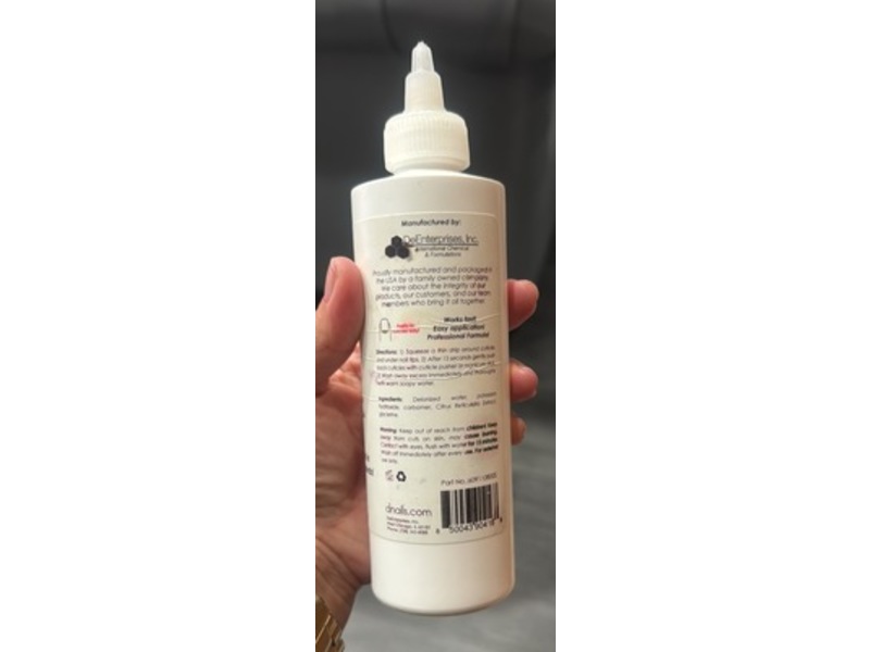 DeEnti Cuticle Remover Gel, Citrus, 8 fl oz/237 mL