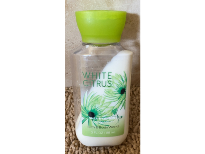 Bath & Body Works Body Lotion, White Citrus, 3 fl oz/88 mL