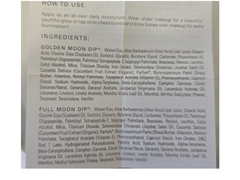 FHF Full Moon Dip Iridescent Facial Mousse, Peptides + Retinol, 0.5 fl oz/14.8 mL