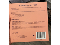 SPA Life Let It Glow 3 Piece Bath Gift Set - Image 4