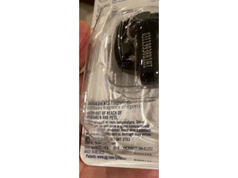 Febreze Light Car Air Freshener, Lavender, 0.06 fl oz/2 mL