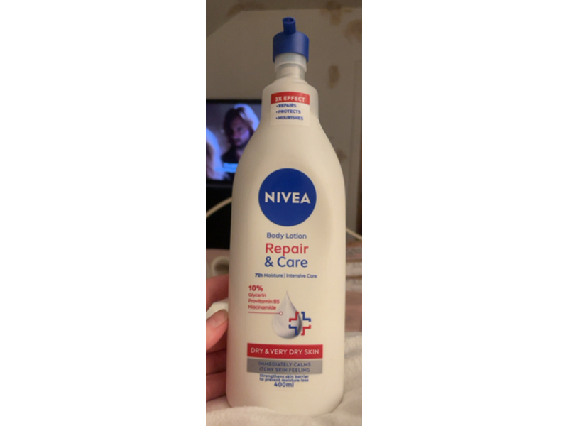 Nivea Body Lotion, Reapir & Care, 400 mL