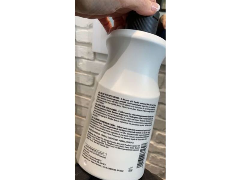 Goldwell Cream Developer Lotion, 6% 20 Vol, 33.8 fl oz/1 L