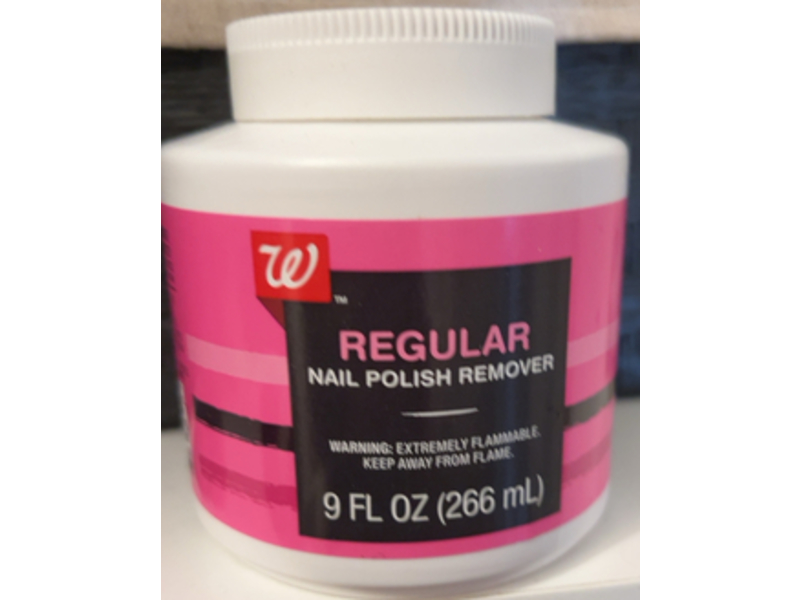 Walgreens Regular Nail Polish Remover, 9 fl oz/266 mL
