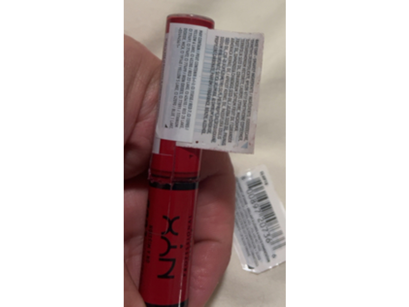 NYX Professional Long-lasting Liquid Lipstick, On A Mission, 0.22 fl oz
