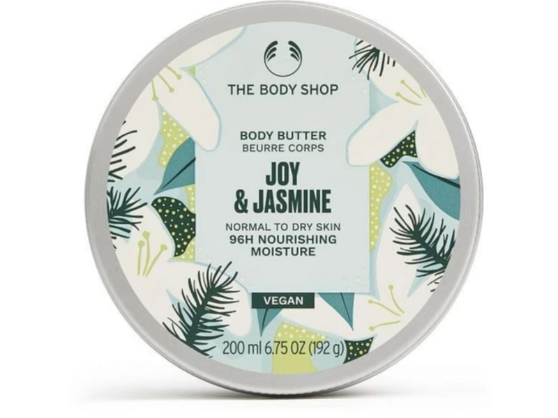 The Body Shop Body Butter, Joy & Jasmine, 6.75 oz/200 mL