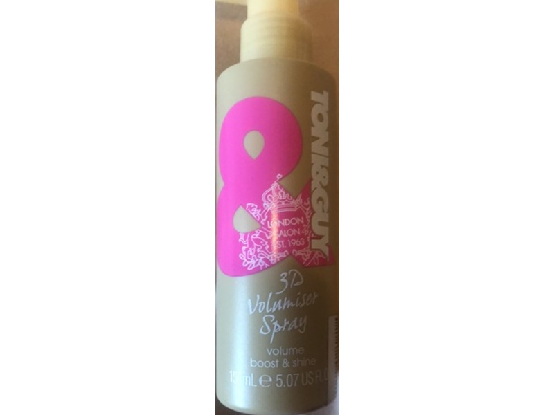 Toni&Guy 3D Volumiser Spray, 5.07 fl oz/150 mL