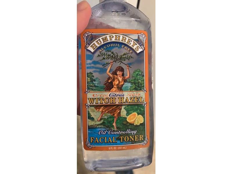 Humphrey's Facial Toner, Citrus, Witch Hazel, 8 fl oz/237 mL