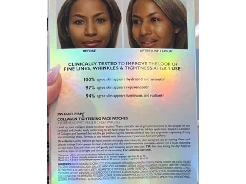 Peter Thomas Roth Instant Firm Collagen Tightening Face Patches, 12 Count