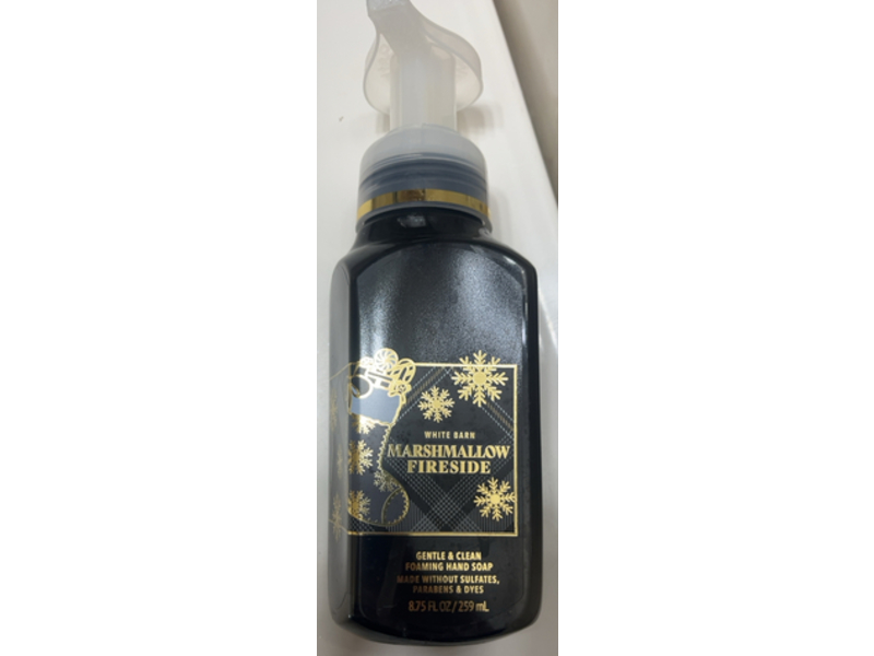 White Barn Gentle & Clean Foaming Hand Soap, Marshmallow Fireside, 8.75 fl oz/259 mL, Pack Of 2