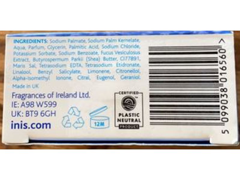 Inis Sea Mineral Soap, 3.5 oz/100 g