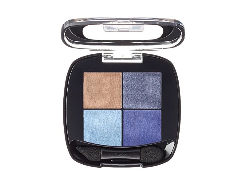 L'Oreal Paris Colour Riche Eye Pocket Palette Eye Shadow, 108 Bleu Nuit, 0.10 oz/3.0