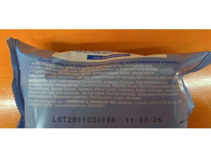 Neutrogena All-In-One Make-Up Removing Cleansing Wipes, Fragrance-Free, 25 Count