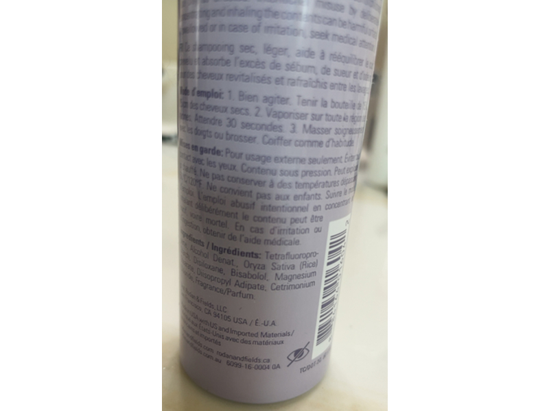 Rodan + Fields Refresh Dry Shampoo, 4 oz/98 mL