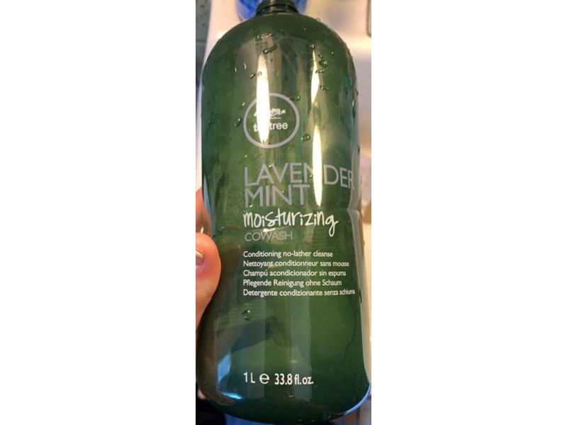 Tea Tree Lavender Mint Moisturizing Cowash, 33.8 fl oz / 1 L