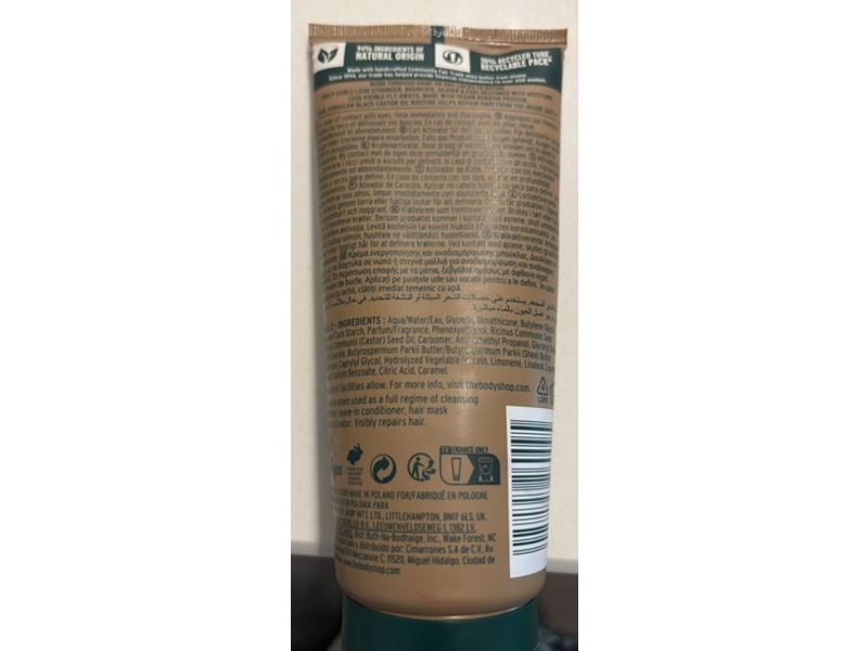 The Body Shop Curl Activator, Jamaican Black Castor Oil, 6.75 fl oz/200 mL