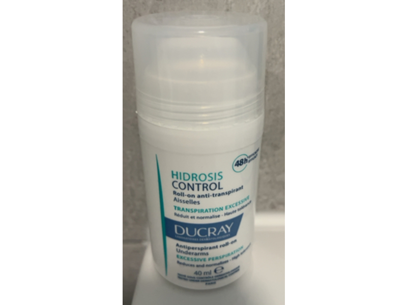 Ducray Hidrosis Control Antiperspirant Roll-On, 40 mL
