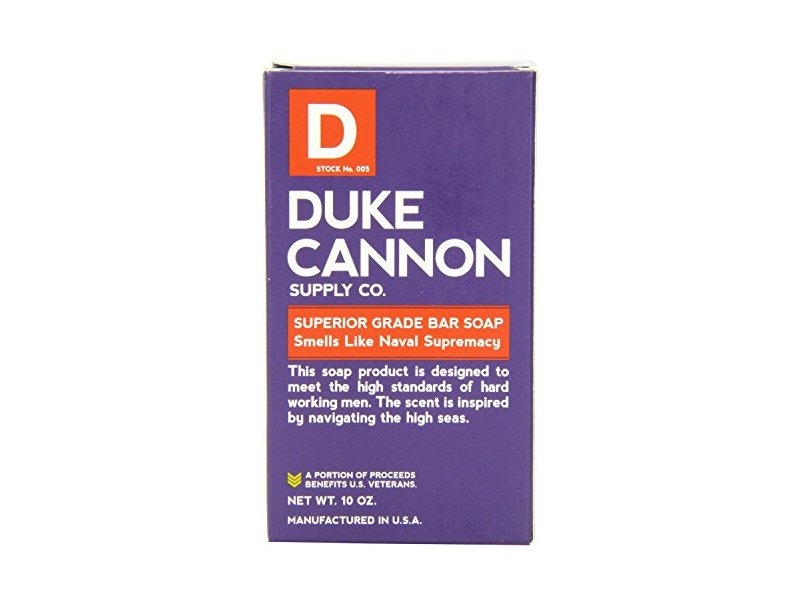 Duke Cannon Supple Co. Men's Bar Soap, 10 oz