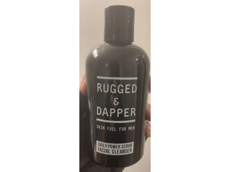 Rugged & Dapper Daily Power Scrub Facial Cleanser, 8 oz/277 g