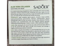 Sadoer Collagen Soothing Eye Mask, Aloe Vera, 80 g, 30 Pairs - thumbnail 3
