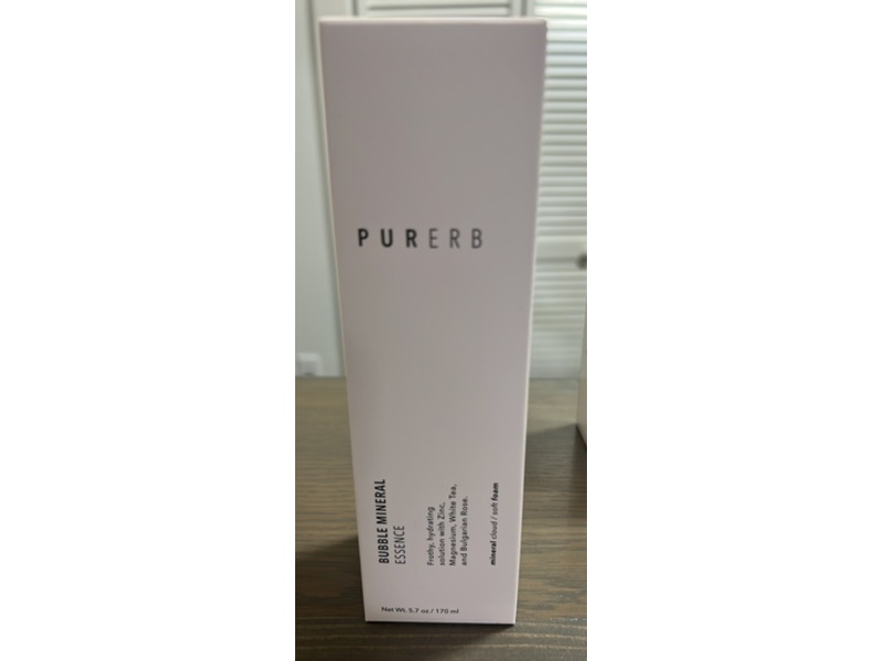 Purerb Bubble Mineral Essence, 5.7 oz/170 mL