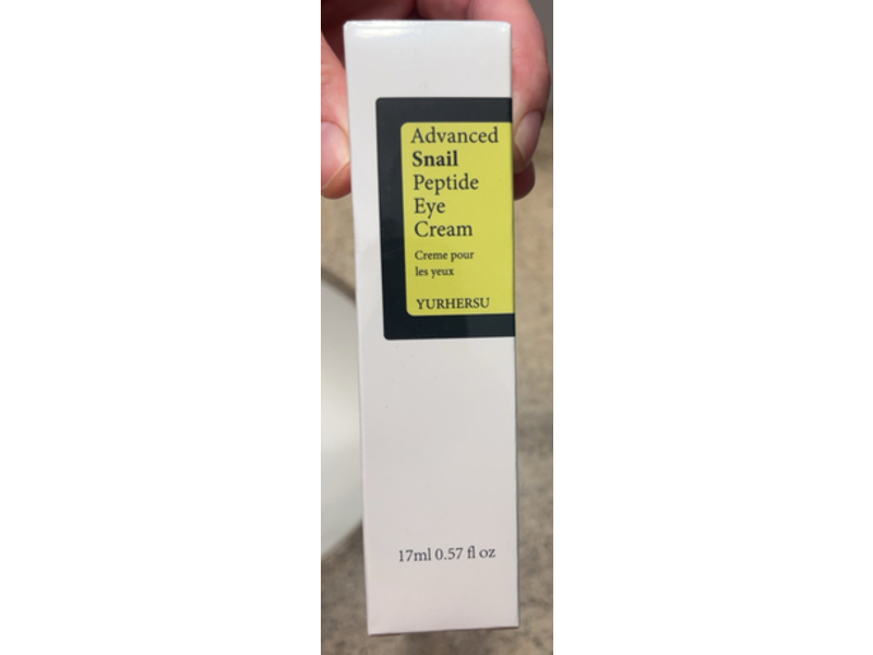 Yurhersu Advanced Snail Peptide Eye Cream, 0.57 fl oz/17 mL