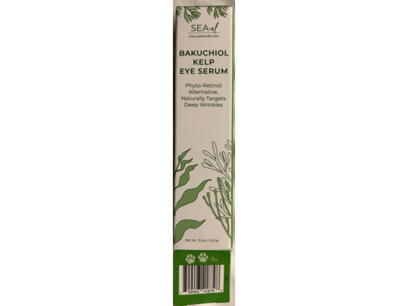 Sea-el Eye Serum, Bakuchiol Kelp, 0.5 fl oz/15 mL