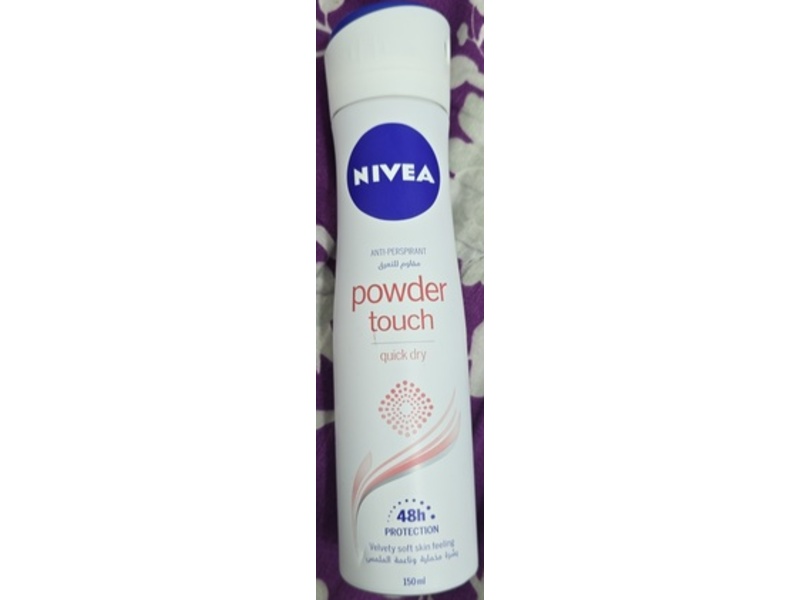 Nivea Quick Dry Powder Touch Antiperspirant, 150 mL