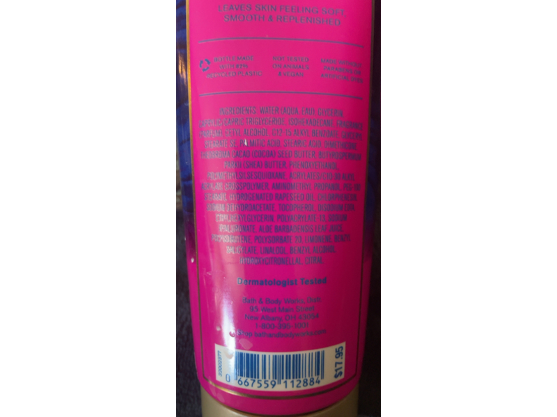 Bath & Body Works Ultimate Hydration Body Cream, Bahamas Passionfruit & Banana Flower, 8 oz/226g