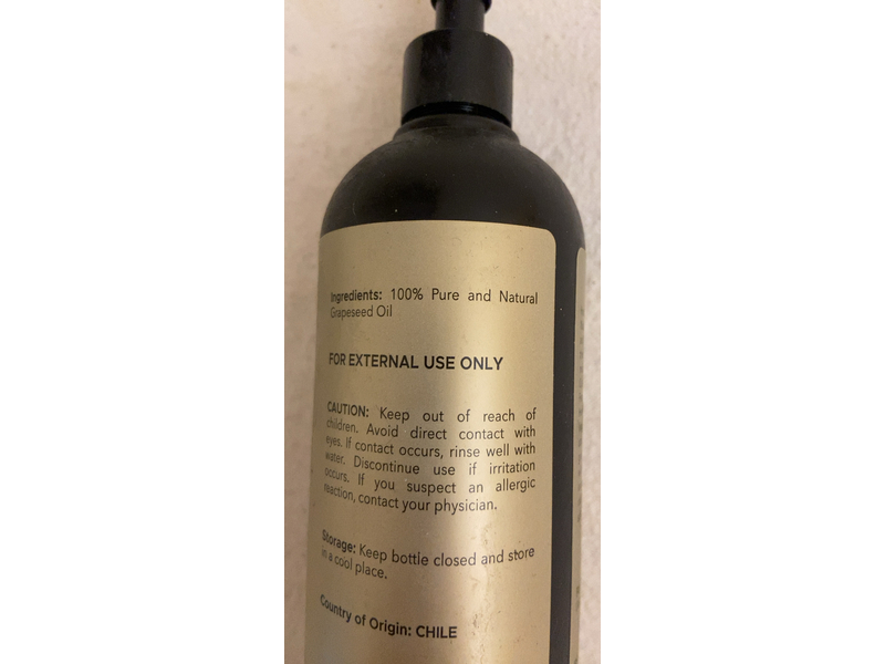 Handcraft Blends Grapeseed Oil, 16 fl oz/473 mL