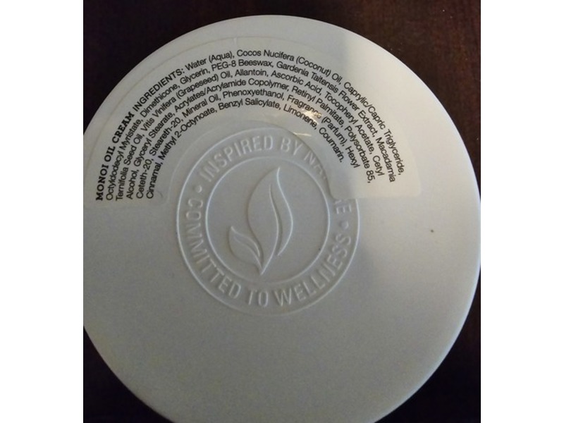 NatureWell Moisturizing Cream, Monoi Oil, 3.4 oz/96.4 g