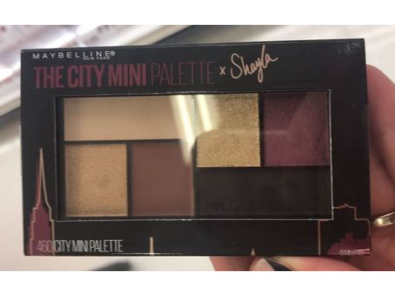 Maybelline The City Mini Palette Eyeshadow, 460 Shayla City Mini, 0.14 oz/4 g