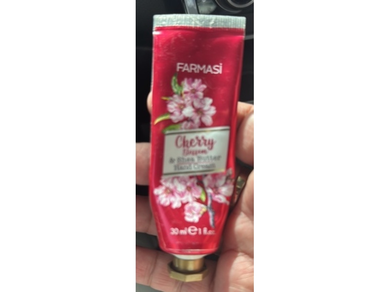 Farmasi Hand Cream, Cherry Blossom & Shea Butte, 1 fl oz/30 mL