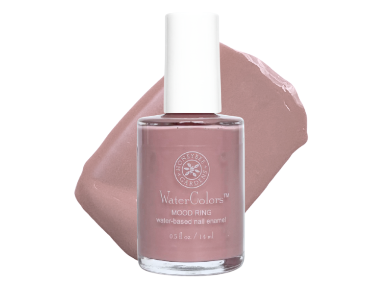 Honeybee Gardens Water Colors Water-Based Nail Enamel, Mood Ring, 0.5 fl oz/14 mL