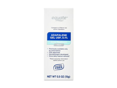 Equate Adapalene Acne Treatment Gel, 0.5 oz/15 g