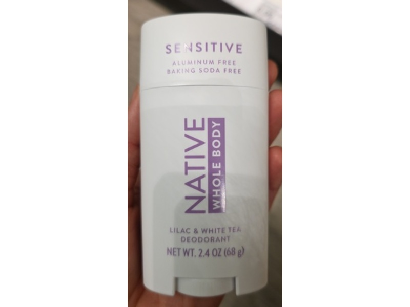 Native Whole Body Deodorant, Lilac & White Tea, 2.4 oz/68 g