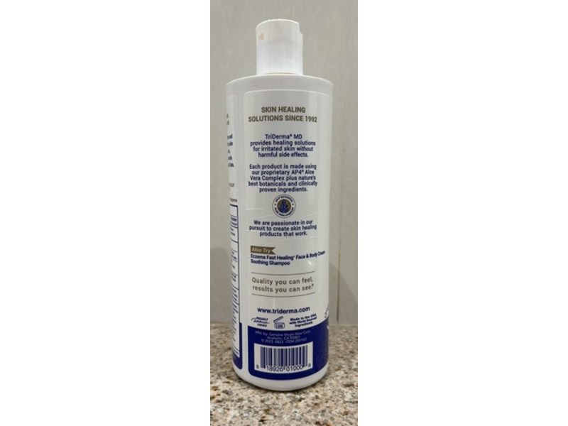 TriDerma Eczema Fast Healing Body Wash, 16 oz/473 mL