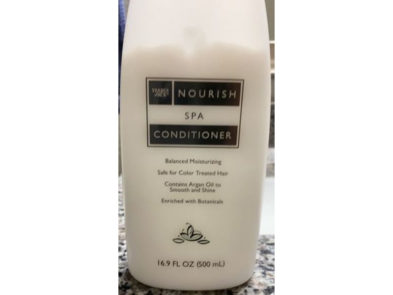 Traders Joe's Nourish Spa Conditioner, 16.9 fl oz/500 mL