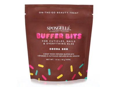 Spongelle Buffer Bits, Cocoa Bon, 1.6 oz/45 g, 4 Count