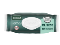 Depend Soft & Durable Wash Cloth, XL, 42 Wipes, Pack Of 8 - thumbnail 1