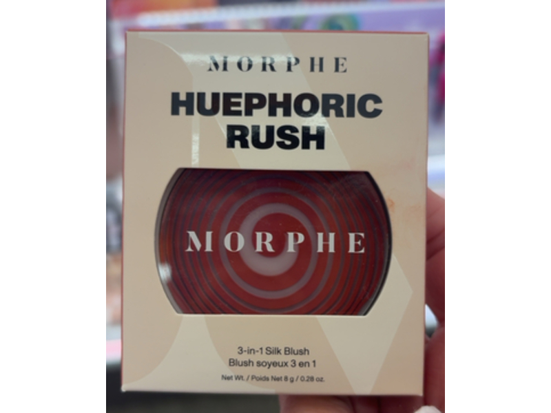 Morphe Huephoric Rush 3-in-1 Silk Cream Blush, Hypnotized, 0.28 oz/8 g