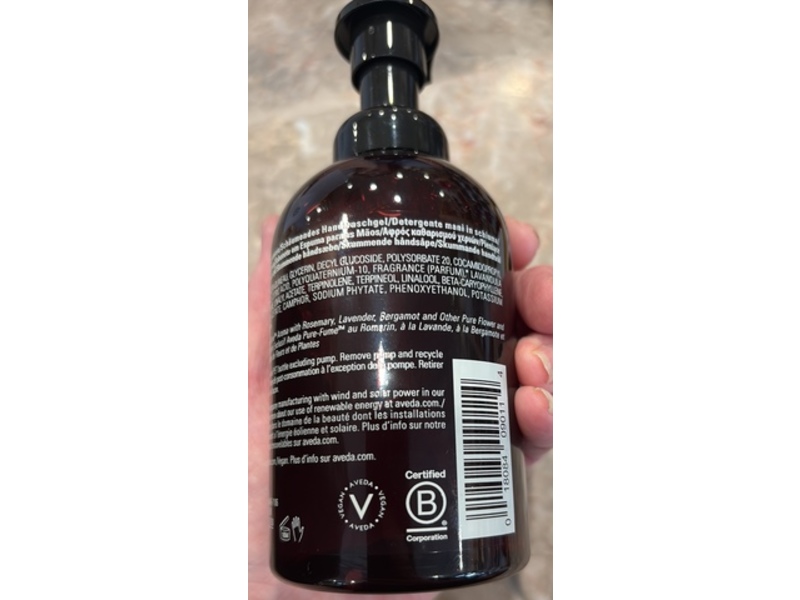AVEDA Foaming Hand Wash, Beautifying, 8.1 fl oz/240 mL