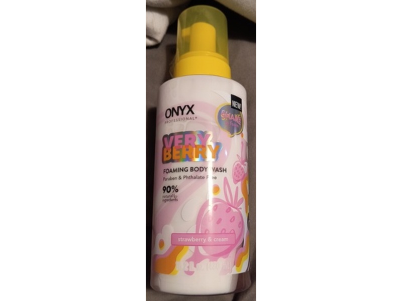 Onyx Professional Foaming Body Wash, Very Berry, 16.2 fl oz/1480 mL